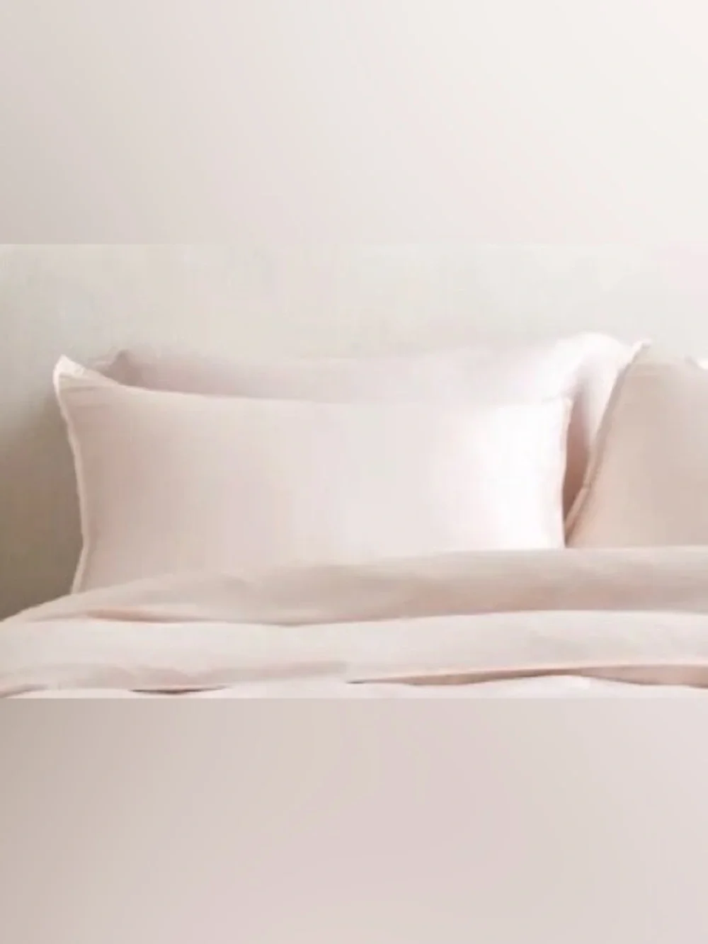 Quince Bamboo Pillowcase Set, Standard (Soft Blush)